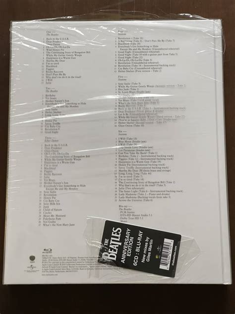 ほぼ Beatles White Album Super Deluxe Edition 6CD Blu ray 輸入盤 ホワイト アルバムザ