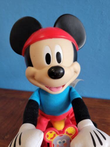 Mickey Mouse Clubhouse Silly Wheelie Bicycle Toy Fisher Price 2015 ...