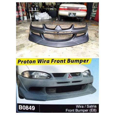 Frp Front Bumper Wira Evo Proton Wira Sedan Wira Saloon Wira Se Wira