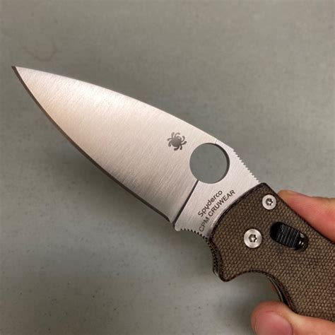 Bladebinge Spyderco Manix 2 Cruwear Micarta