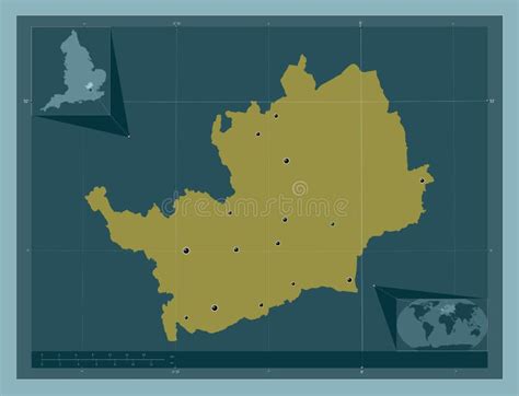 Hertfordshire England Great Britain Solid Major Cities Stock