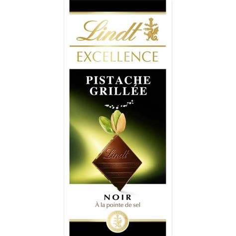 Chocolat Noir Pistache Lindt G La Belle Vie Courses En Ligne