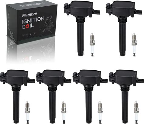 RANSOTO 3 6L V6 UF648 C1791 Ignition Coil Pack With Spark Plug 97390