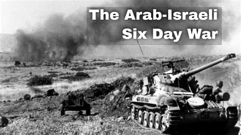 5th June 1967 Start Of The Six Day War As Israel Launches Air Strikes