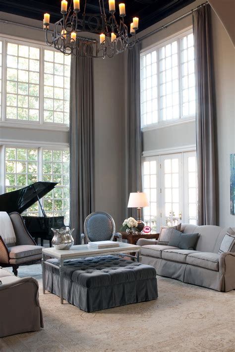 Two Story Window Treatments Ideas