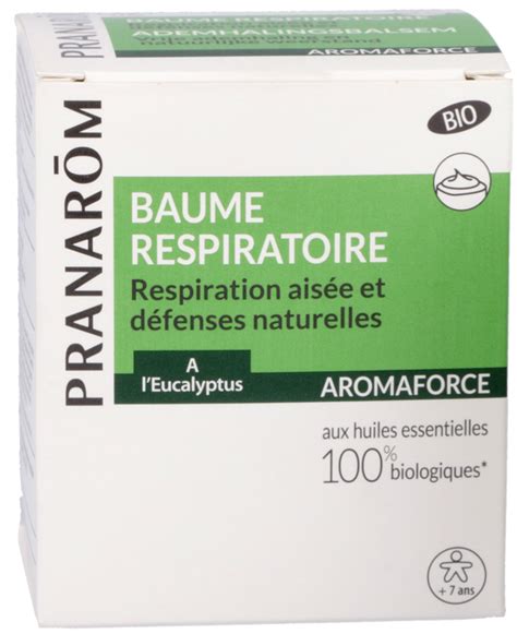 Baume Respiratoire Bio L Eucalyptus De Pranarom Ml