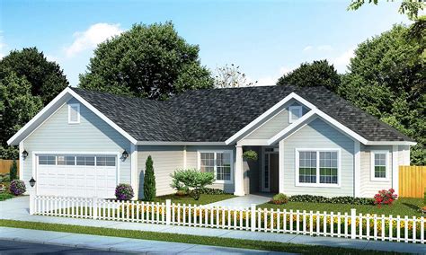 Split Bedroom Ranch Home Plan - 52200WM | Architectural Designs - House ...