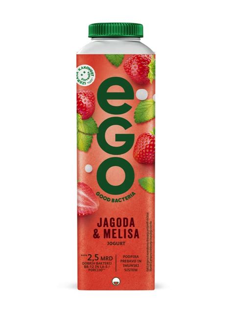 Jogurt Ego Jagoda Melisa 1 1 M M Ljubljanske Mlekarne 500 G