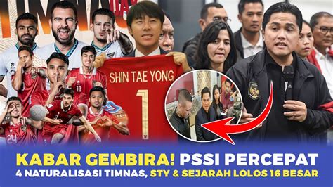 BREAKING NEWS SEJARAH BARU Timnas LOLOS 16 Besar PSSI Percepat 4