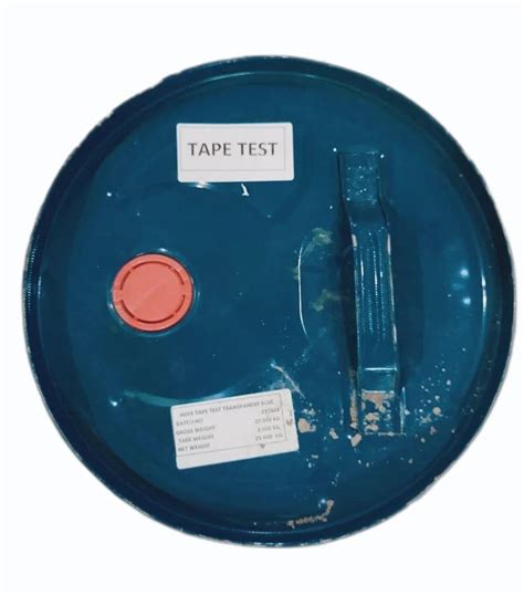 BLAZE Paste 25Kg HDPE Tape Test Transparent Blue Printing Ink For