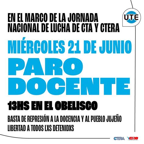 Ute On Twitter Rt Angegraciano En El Marco De La Jornada Nacional