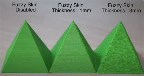 Fuzzy Skin Feature Of Cura Slicer P3d