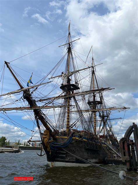 Hamburg Die Götheborg Of Sweden Zu Besuch In Der Hansestadt Karton