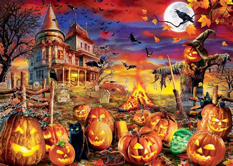 All Hallow's Eve, 500 Pieces, MasterPieces | Puzzle Warehouse