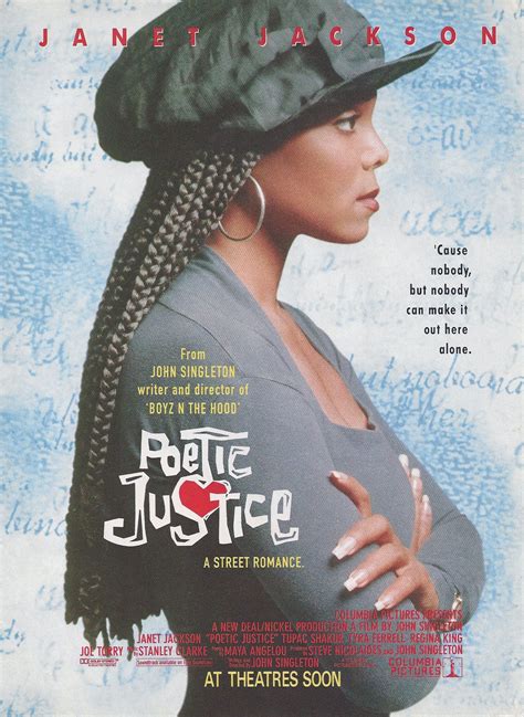 Janet Jackson in Poetic Justice, 1993 | Justice movie, Janet jackson