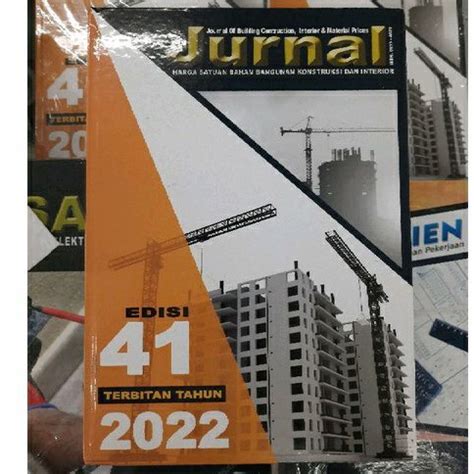 Jual Jurnal Harga Satuan Bahan Bangunan Konstruksi Dan Interior Edisi