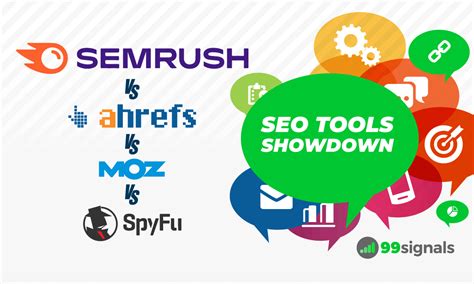 Seo Tools Showdown Semrush Vs Ahrefs Vs Moz Vs Spyfu