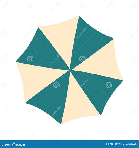 Beach Sun Umbrella Stock Vector Illustration Of Relax 278249417