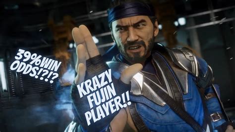 Adjusting Against Crazy Fujin Player Mortal Kombat Sub Zero