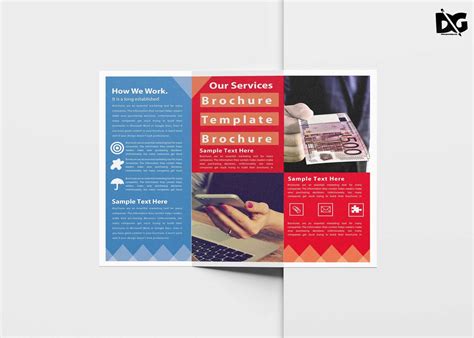 Leaflet Tri-fold Brochure Template - Graphic Folks