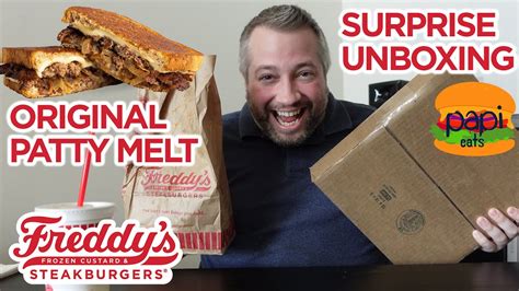 SURPRISE FREDDY S UNBOXING AND PATTY MELT REVIEW YouTube