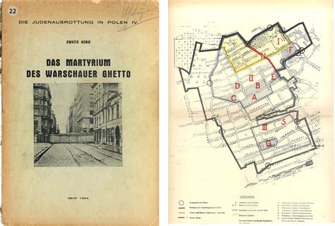 Topography of Terror: Maps of the Warsaw Ghetto