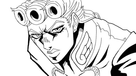 Coloriages Giorno Giovanna Jojos Bizarre Adventure Coloring Pages