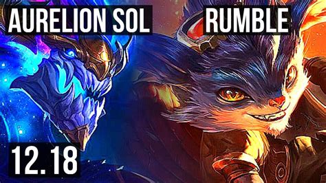 Aurelion Sol Vs Rumble Mid Rank Aurelion Sol M Mastery