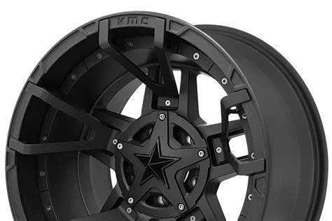 Kmc Xd Split Spoke Inserts X Matte Black Pk Kmc Xd Series