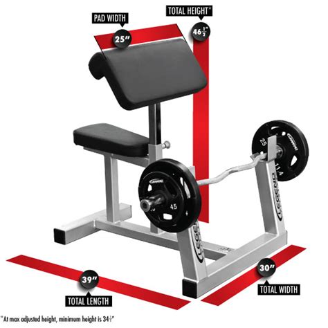 Preacher Curl Legend Fitness Commercial Grade Strength Equipment Made