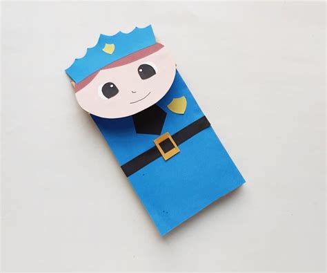 Policeman Craft for Kids - Easy Crafts For Kids