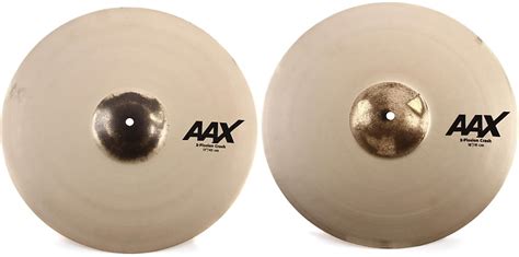 Sabian 17 Inch AAX X Plosion Crash Cymbal Brilliant Finish Reverb