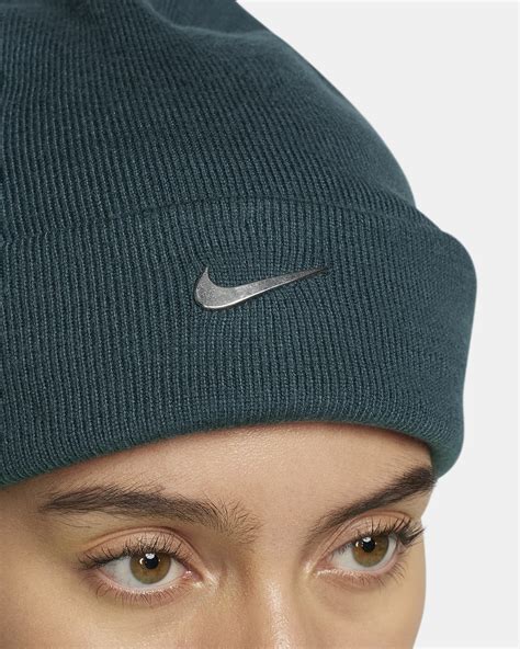 Nike Peak Standard Cuff Metal Swoosh Beanie Nike Uk