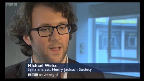 Michael Weiss Discusses Syrian Crisis On Newsnight Youtube