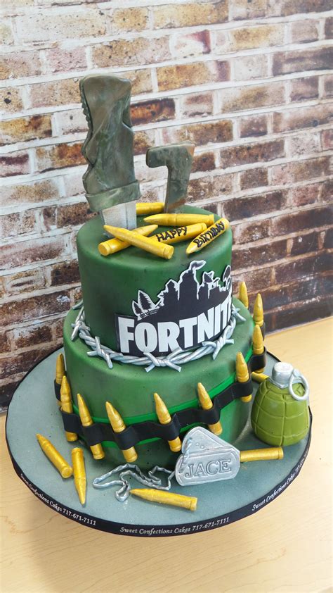 Fortnite Boy Birthday Cake