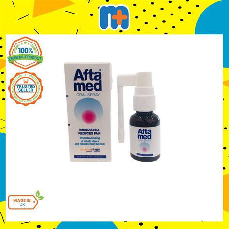 [MPLUS] AFTA MED Oral Spray 20ml No Alcohol