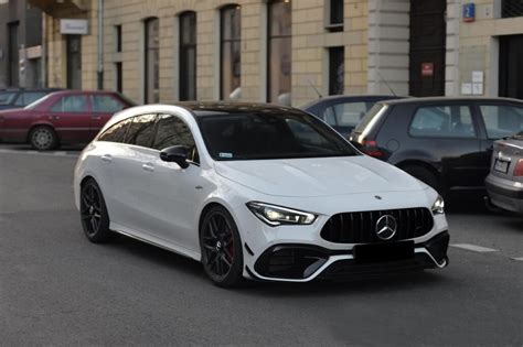 Calandre Amg Mercedes Classe Cla C W Noir Avec Cam Ra