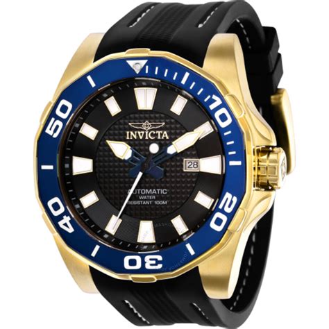 Invicta Pro Diver Automatic Black Dial Mens Watch 36982 886678457182