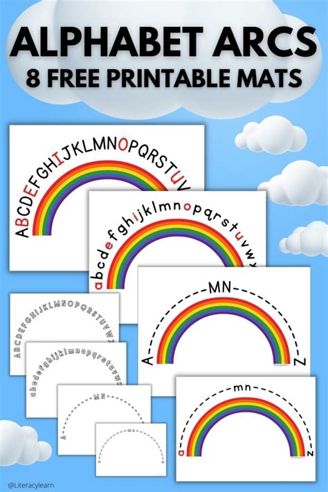 Alphabet Arc: 8 Free Printable Mats & How to Use Them! - Literacy Learn