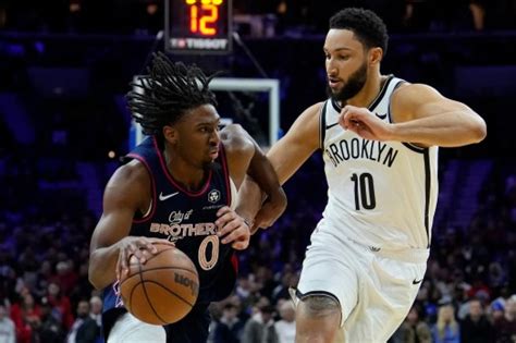 Nets Rout Short Handed 76ers 136 121