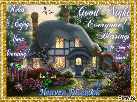 Good Night Everyone Please Come On Over And Visit My Heaven Page On