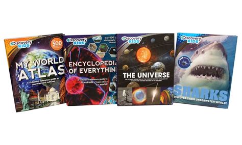 Discovery Kids Encyclopedia Set 4 Books Groupon