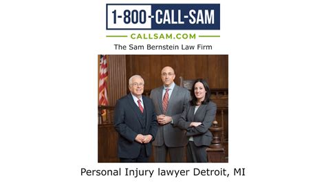 Personal Injury Lawyer Detroit MI The Sam Bernstein Law Firm YouTube