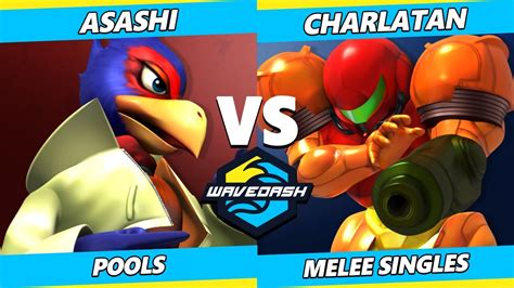 Wavedash 2023 Asashi Falco Vs Charlatan Samus Smash Melee SSBM