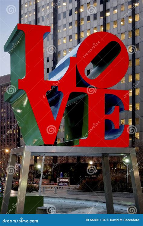 Philadelphia Love Statue Editorial Image | CartoonDealer.com #66801132