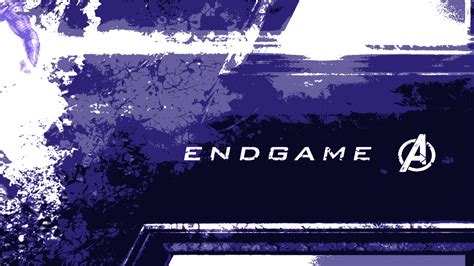 Download Endgame Avengers Logo Wallpaper