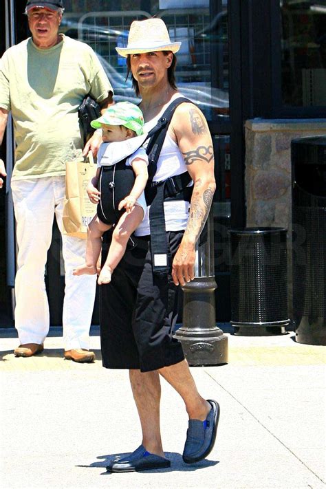 Anthony Kiedis With Son Everly Bear Popsugar Moms