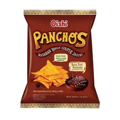 Jual Oishi Panchos Keju Nacho 145gr Makanan Ringan Jajan Shopee Indonesia