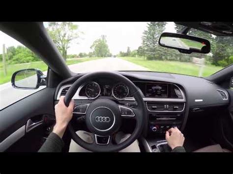 2015 Audi A5 2 0T Coupe 6MT WR TV POV Test Drive DIY Auto