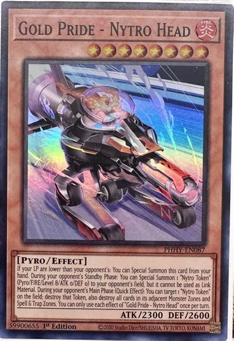 Gold Pride Nytro Head Phhy En Prices Yugioh Photon Hypernova